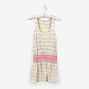 Lilly Pulitzer Tideline Mini Dress Size S Cotton Striped Coastal Girlcore Summer
